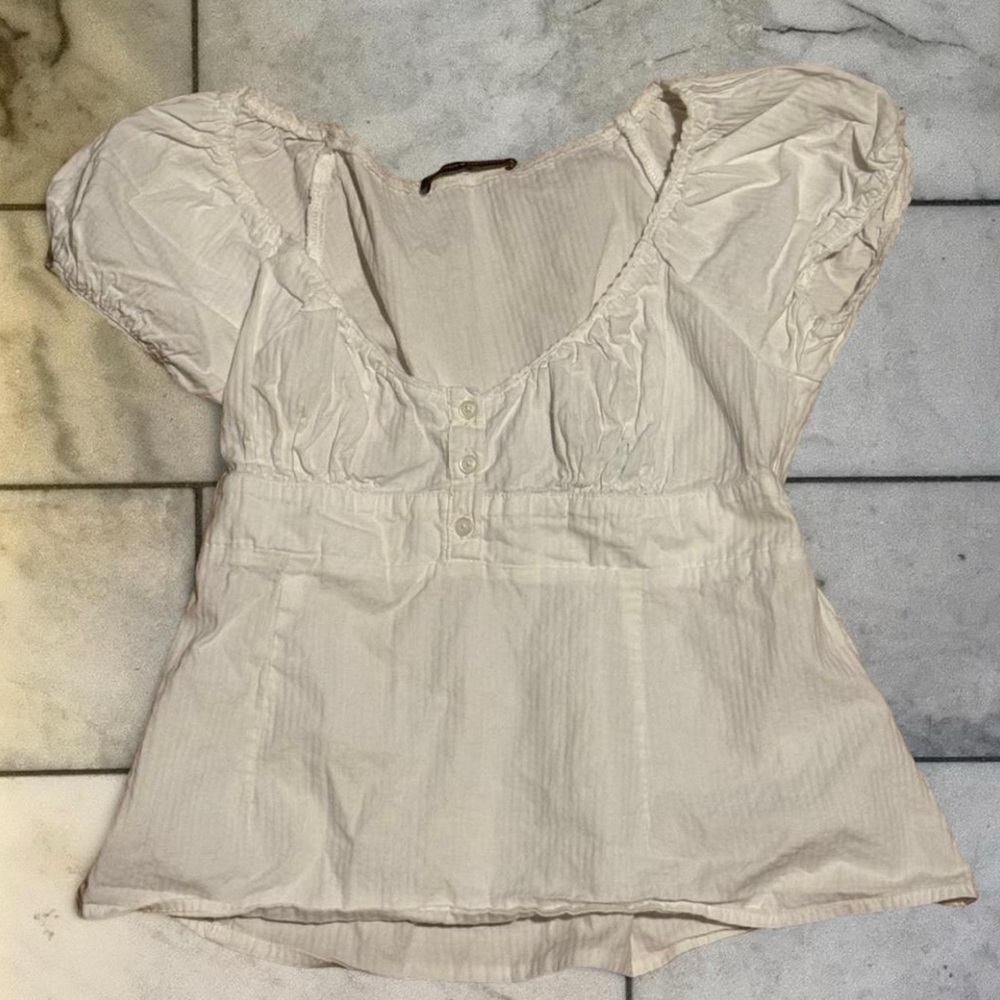 Brandy Melville Cream Blouse